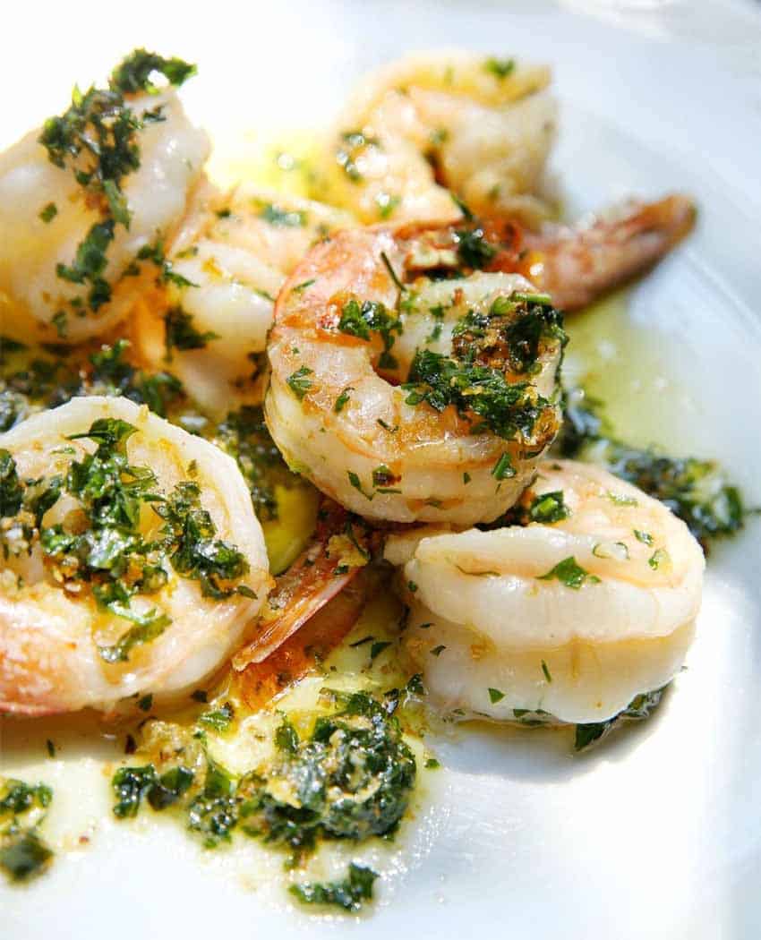 Parsley shrimp