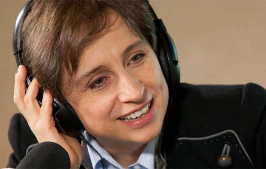 Mexican journalist Carmen Aristegui