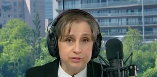 Journalist Carmen Aristegui.