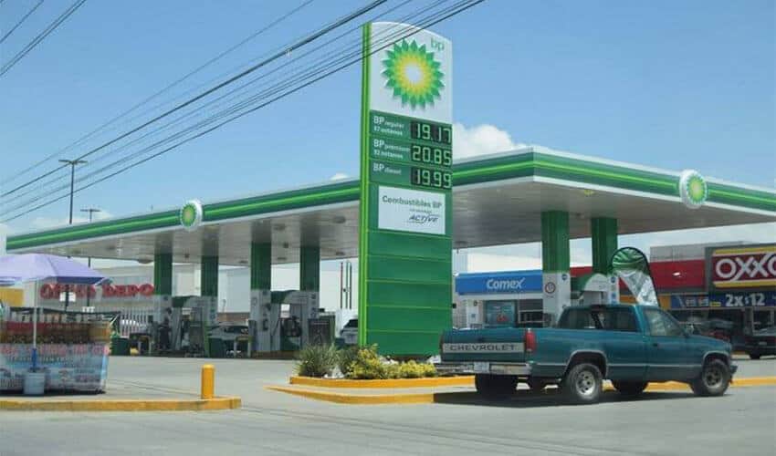 BP gas station in Mexico