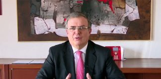 Foreign Affairs Minister Marcelo Ebrard shared a video on social media Thursday evening, condemning Russia's invasion of Ukraine.