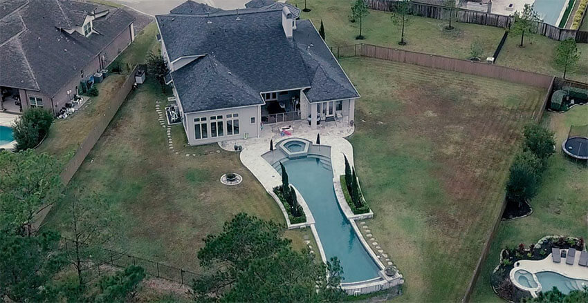 After Loret contributed to a report on the president's son's opulent lifestyle at his home in Houston (pictured), López Obrador struck back.
