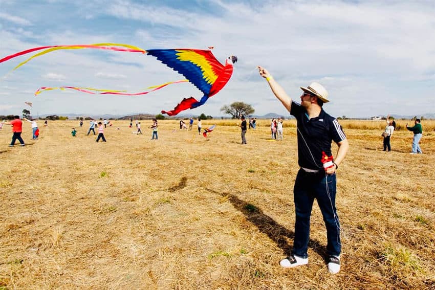 The kite festival at Tequisquiapan