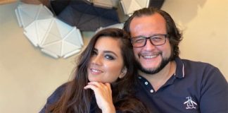 José Ramón López Beltran and his wife, Carolyn Adams.