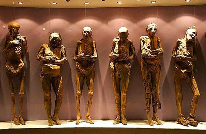 The state's famous mummies