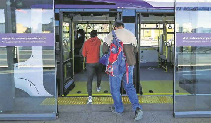 Guadalajara's new transit system.