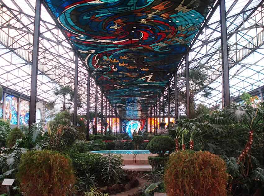 Botanical Garden in Toluca, mexico state