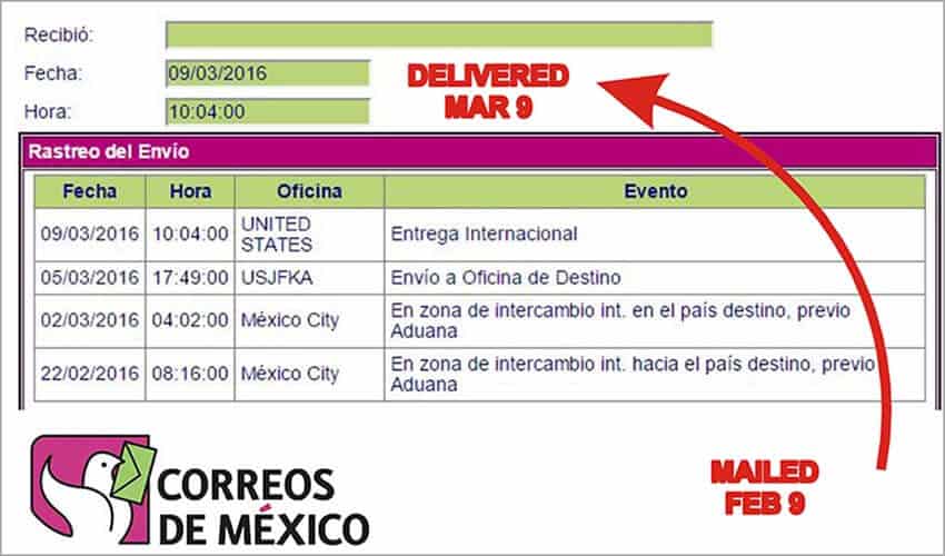 And just like that, Correos de México strikes again!