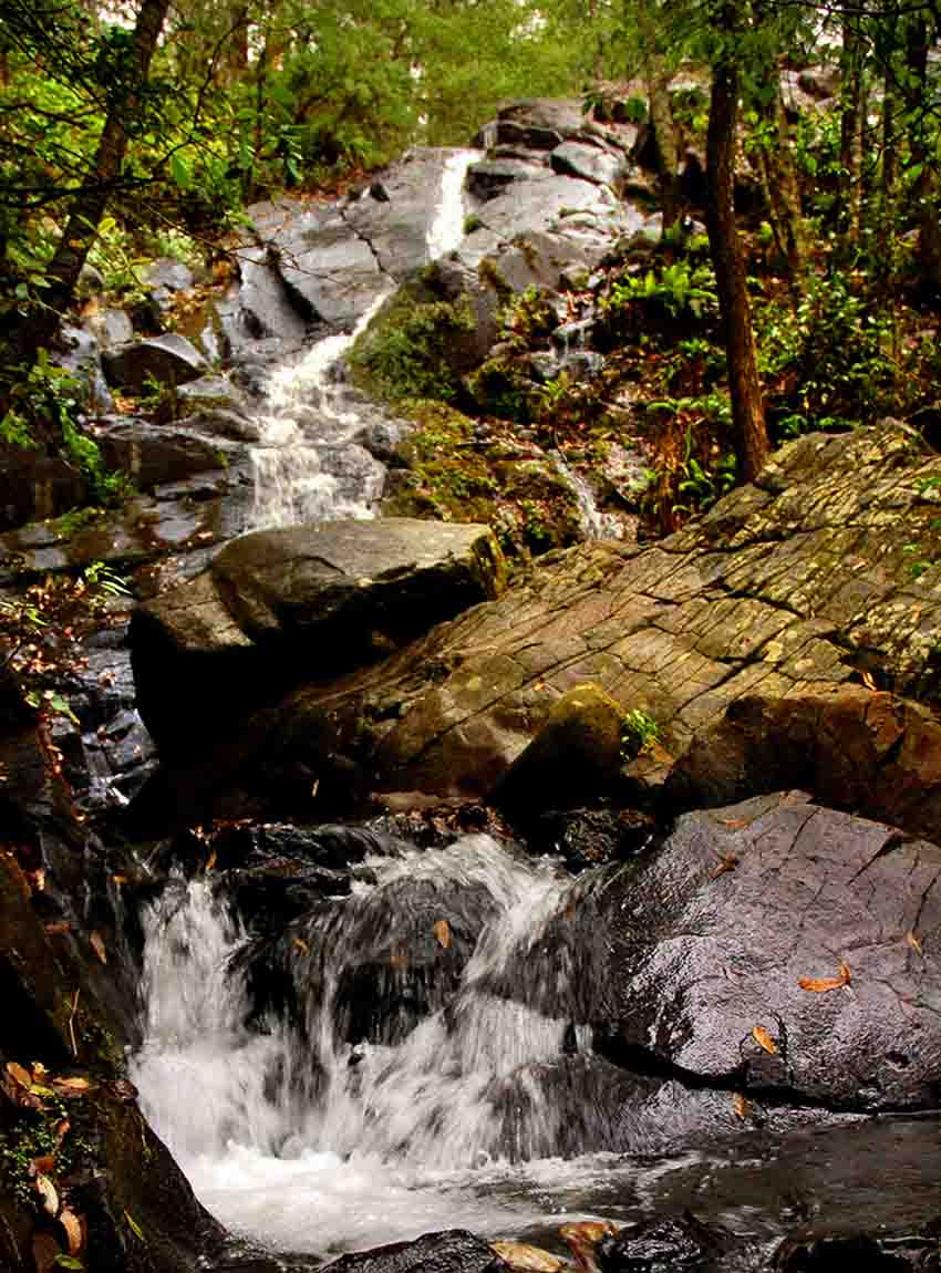 Waterfall in Sierra de Quila Park, Jalisco