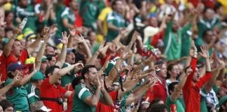 Mexican soccer fans