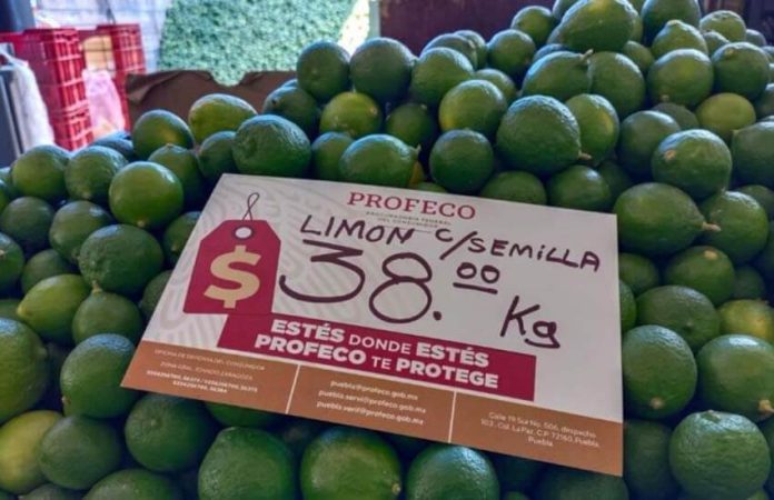 Lime prices in mexico