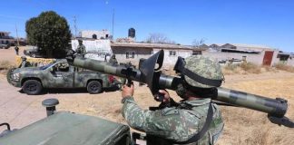 soldier in Zacatecas