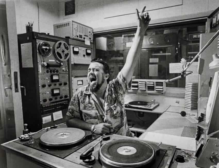 Wolfman Jack in American Graffiti