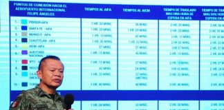 AIFA director General Isidoro Pastor presented Thursday at the president's morning press conference.