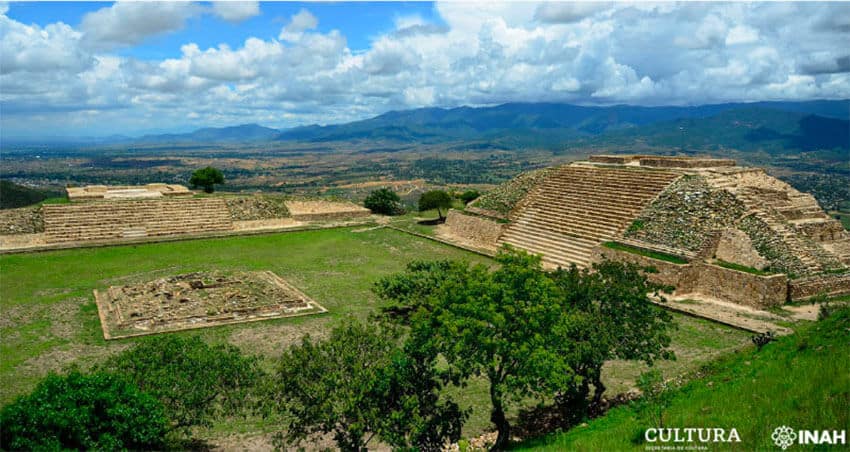 The Atzompa site, near Monte Albán in Oaxaca.