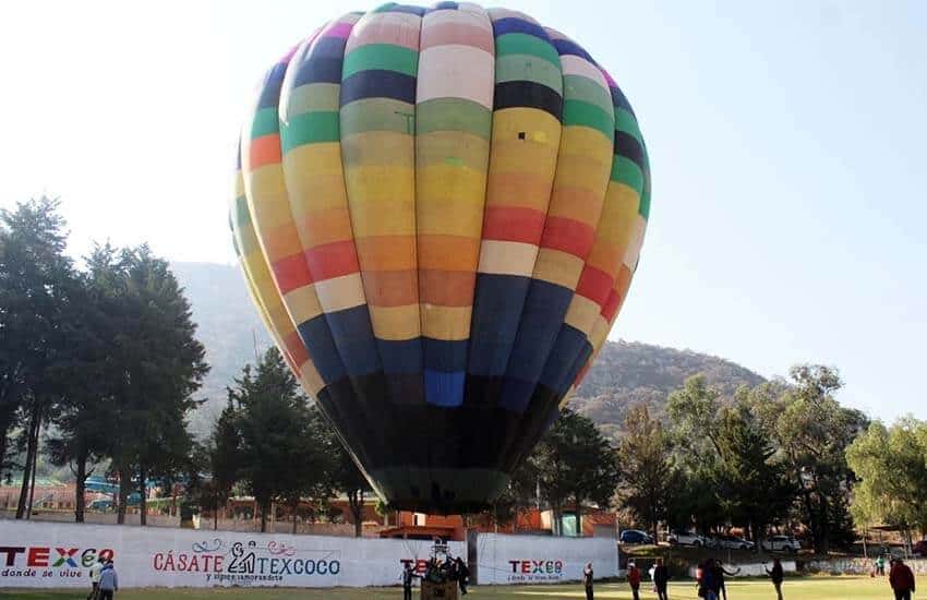 Texcoco hot air balloon festival