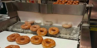 Krispy Kreme doughnuts are big in Mexico.