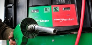 Pemex gas pump