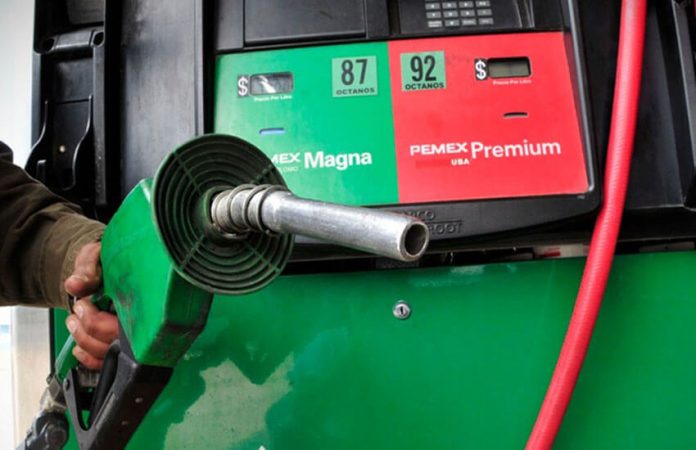 Pemex gas pump