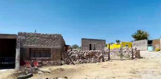 Looted homes in Sarabia, Jerez.