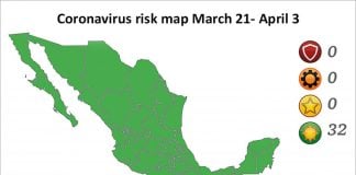 As of March 21, every state is back to low-risk green.