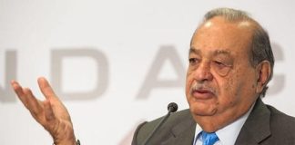 Mexican billionaire and business mogul Carlos Slim.