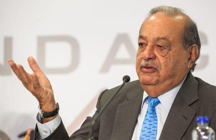 Mexican billionaire and business mogul Carlos Slim.