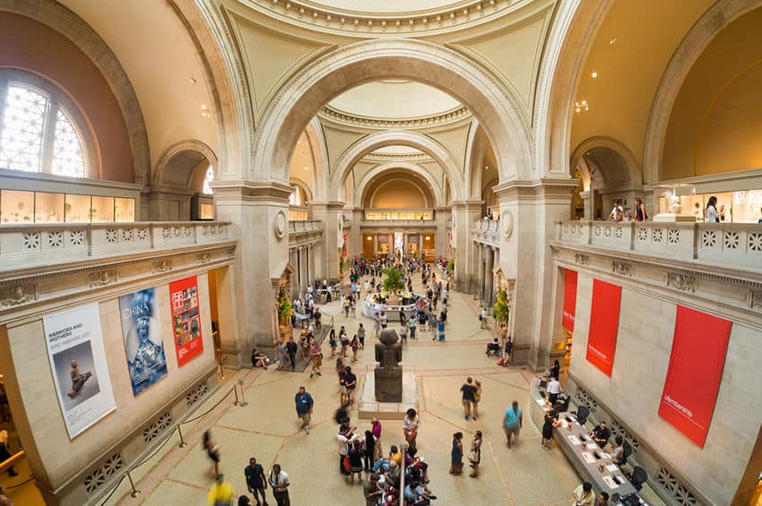 Lobby of The Met