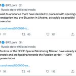 Twitter has applied labels to tweets by state media outlets