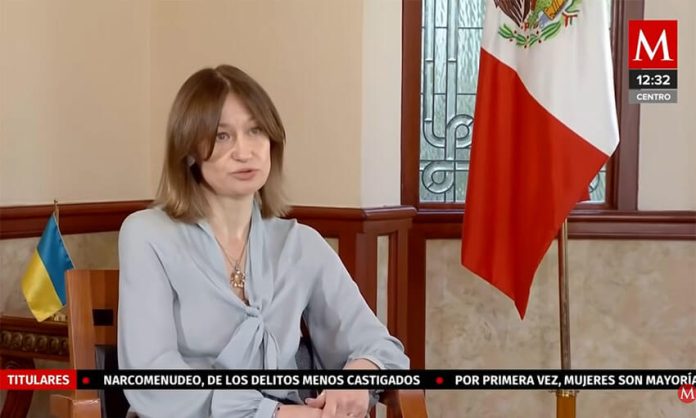 Ukrainian ambassador to Mexico Oksana Dramaretska condemned the creation of the Mexico-Russia friendship group in an interview with Milenio.