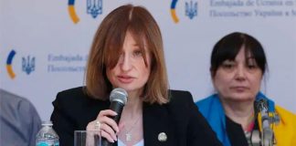 Ukrainian Ambassador Oksana Dramaretska