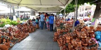 Palm Sunday Handcraft Market, Uruapan, Michoacan