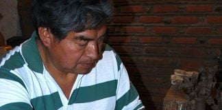Mexican artisan Tiburcio Soteno