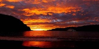 Cuastecomates beach in Mexico