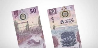 The new 50-peso bill was introduced in October 2021.