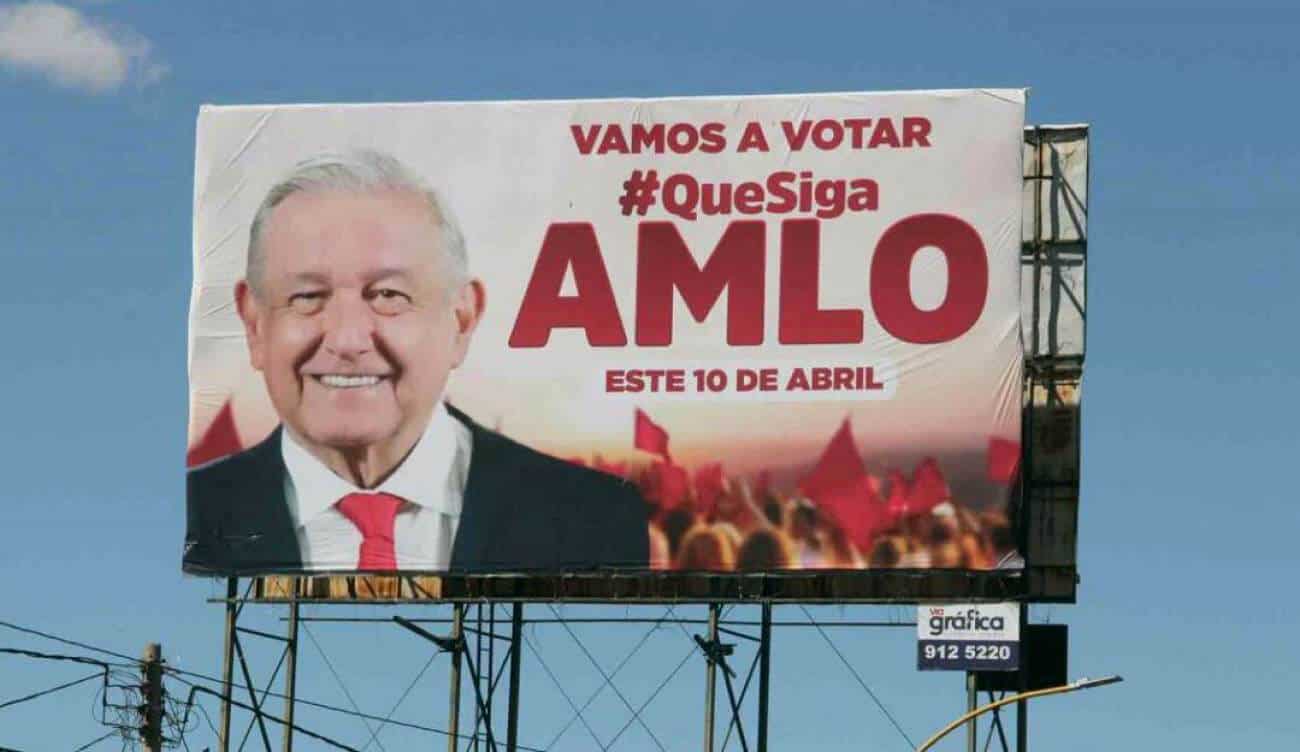 AMLO revocation of mandate referendum promotion