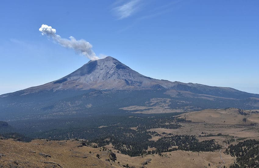 Popocatépetl volcano
