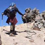 hiking Iztaccihuatl volcano in Puebla