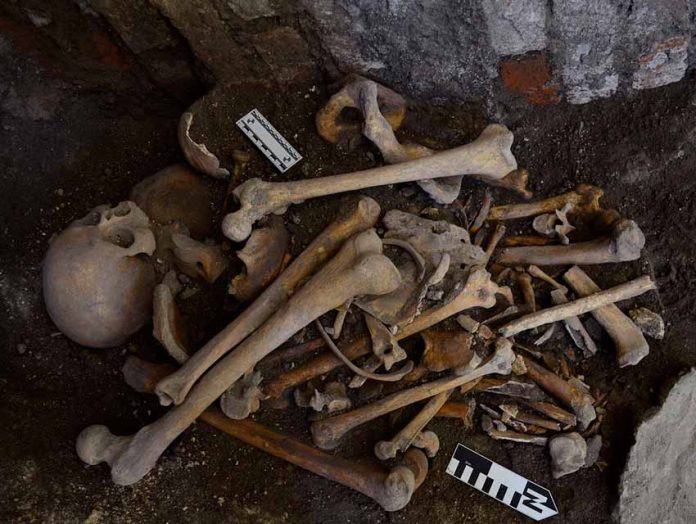 19th century Mexican remains found in Puebla city by INAH