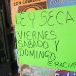 upcoming dry law sign