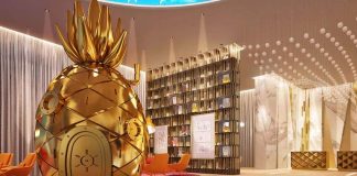 Nickelodeon Hotel lobby, Riviera Maya