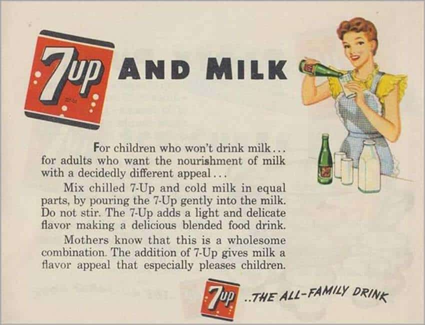 7-Up ad from 1950s