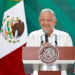 The president was in a good mood on Friday as he gave his morning press conference from Isla Mujeres, Quintana Roo.