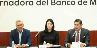 The head of the Bank of México, Victoria Rodríguez Ceja, appeared before the Senate's Finance and Public Credit Committee on Thursday.