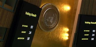 Mexico was one of 58 countries that abstained from the Thursday vote of the UN Human Rights Council.