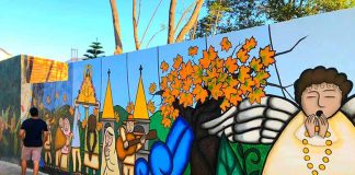 Mural in Talpa de Allende, Jalisco