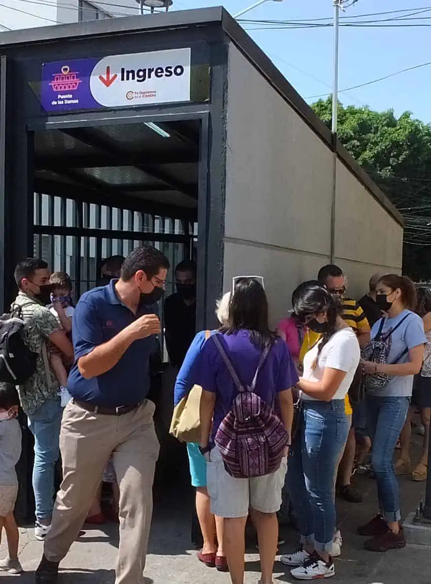 Museum entrance in Guadalajara