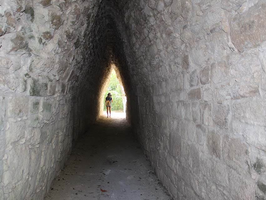 Becan archaeological site Campeche
