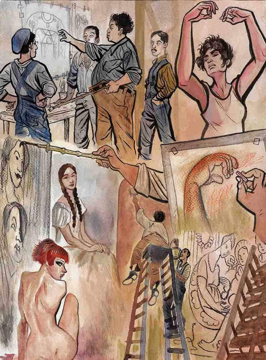 Diego Rivera graphic novel
