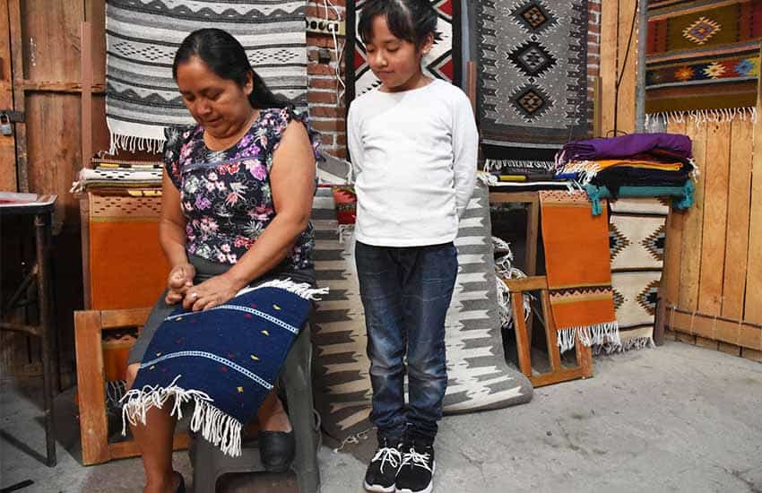 Weavers of Teotitlan, Oaxaca